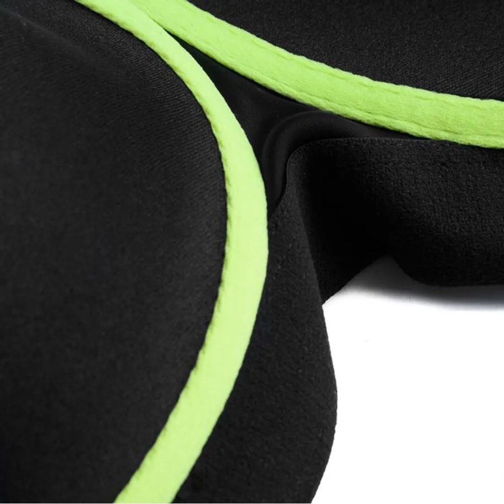 Nike Pro Hero 360 Support Sports Bra - Black/Green - Picture 12 of 12